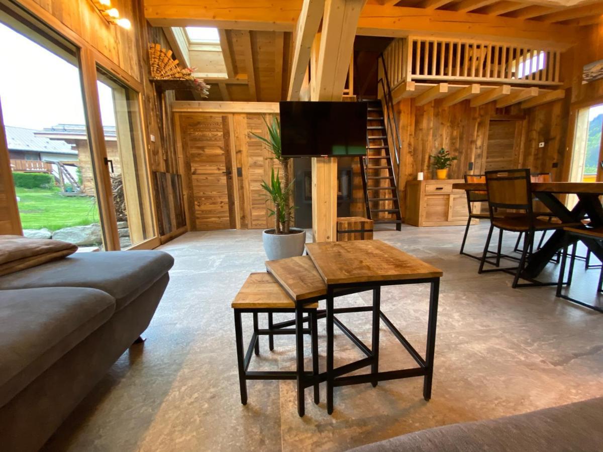 Chalet Du Champel Jacuzzi Saint-Gervais-les-Bains Eksteriør bilde