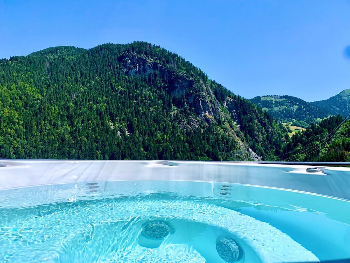 Chalet Du Champel Jacuzzi Saint-Gervais-les-Bains Eksteriør bilde