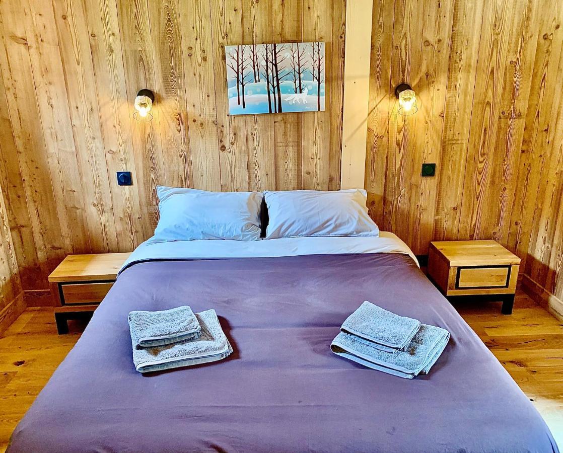 Chalet Du Champel Jacuzzi Saint-Gervais-les-Bains Eksteriør bilde