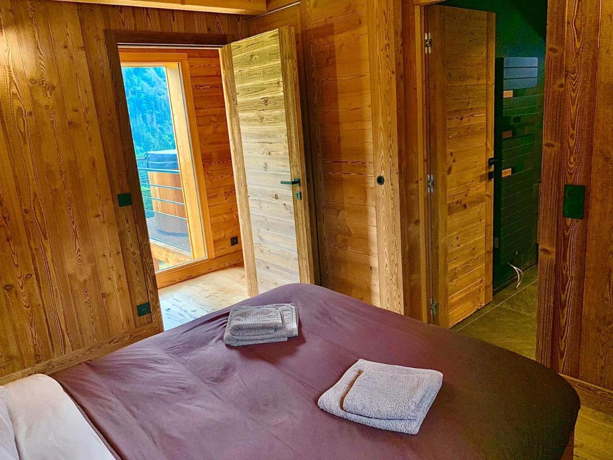 Chalet Du Champel Jacuzzi Saint-Gervais-les-Bains Eksteriør bilde